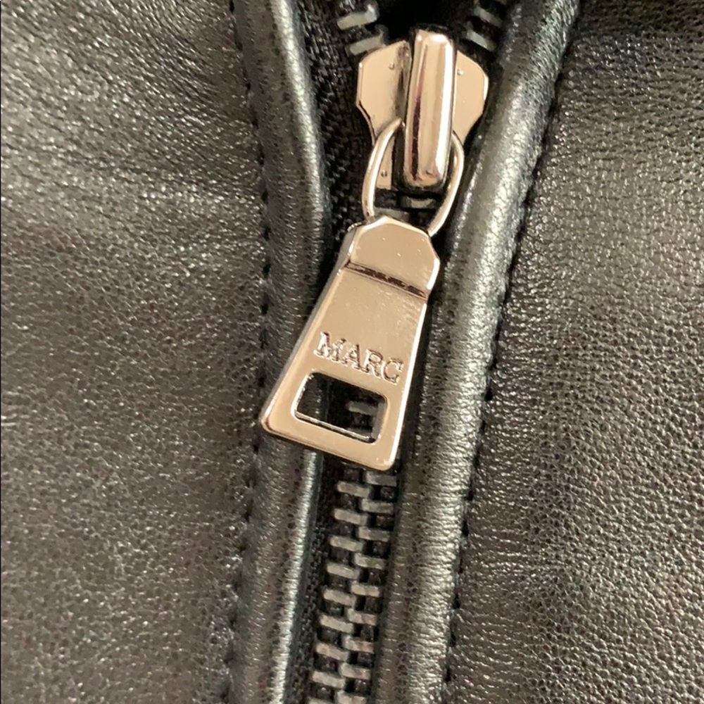 Andrew MARC Leather Jacket - Picture 3 of 8
